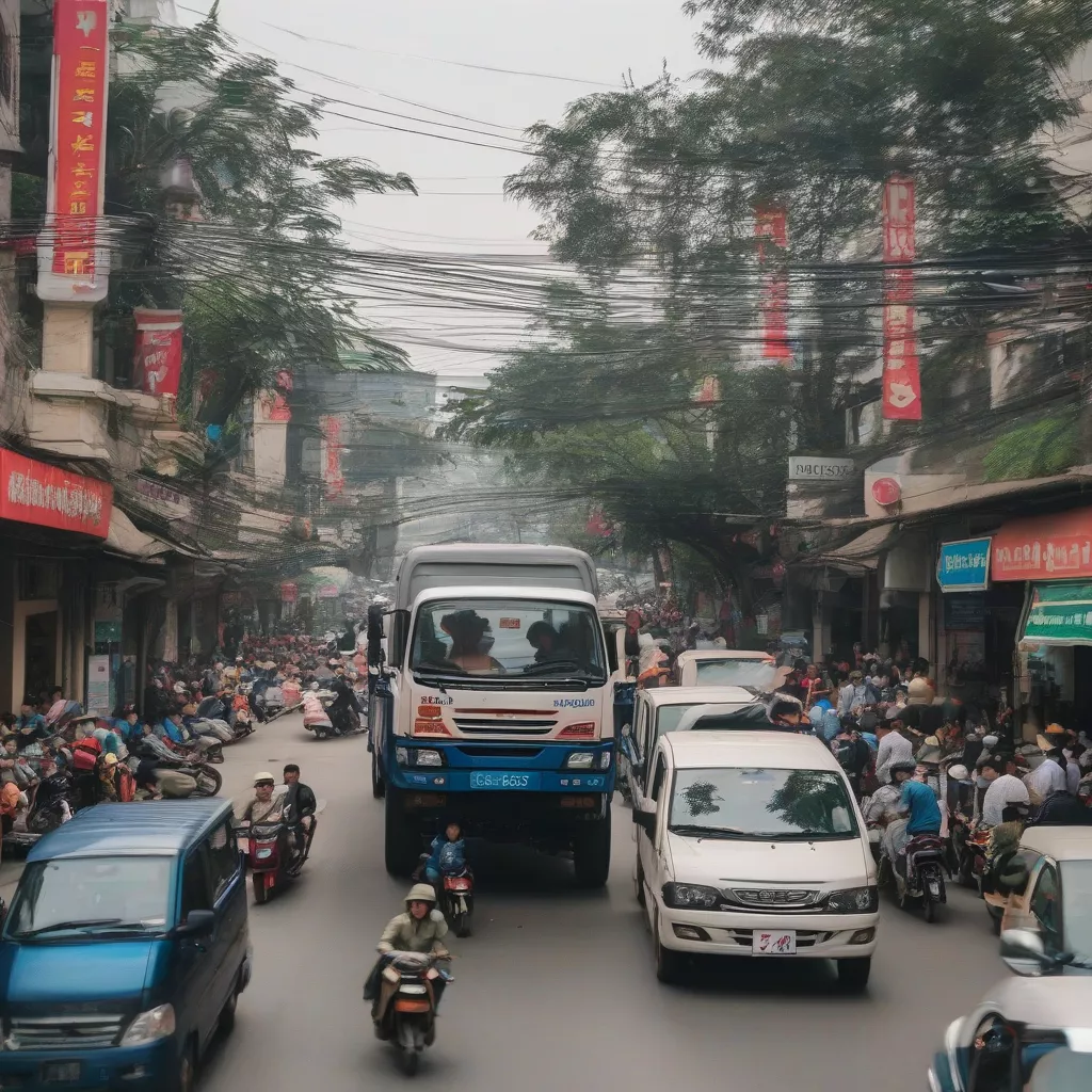 750kg Trucks: The King of Vietnam's Streets