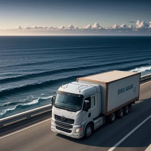 Camionisti Nord-Sud che trasportano merci in tutta Italia