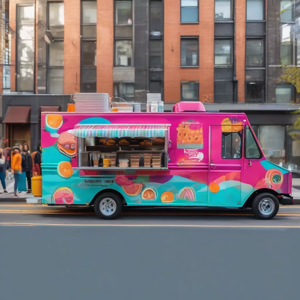 Food truck in Vietnam