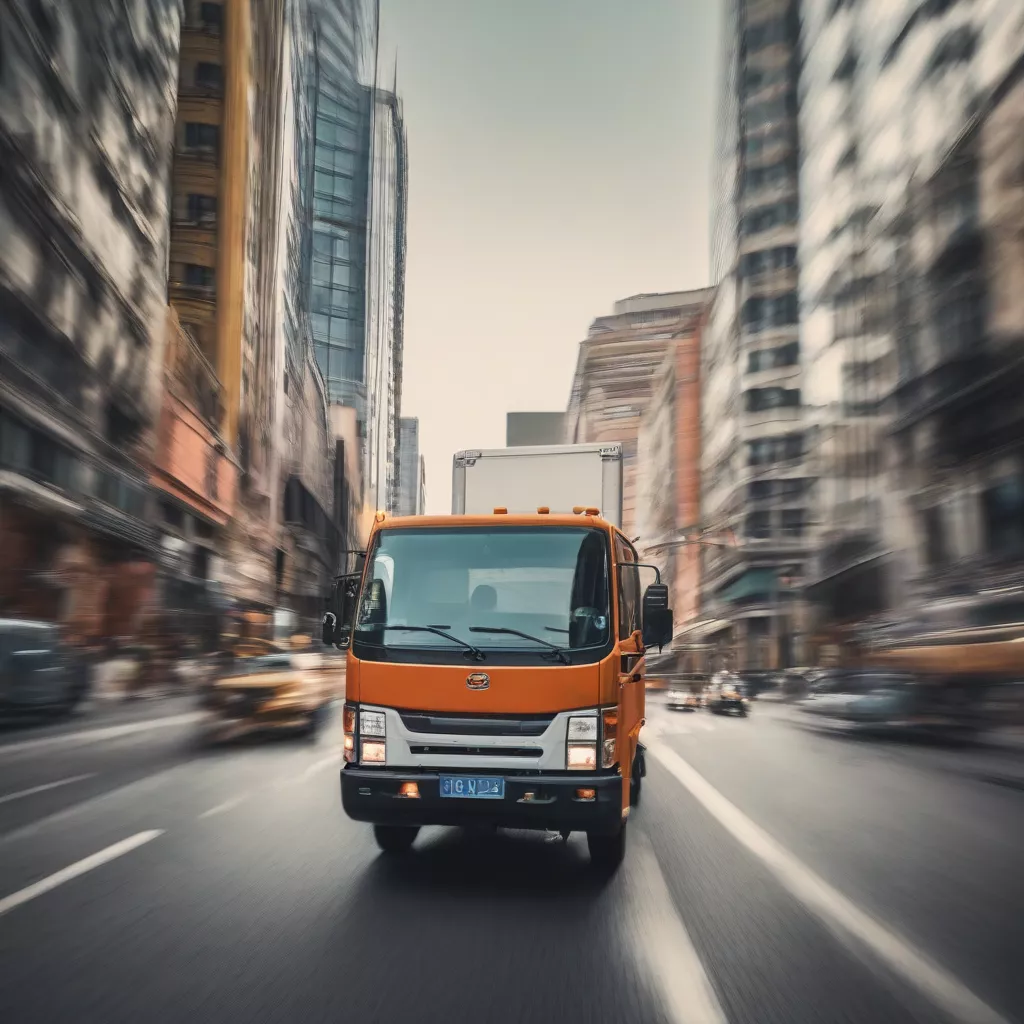 Xe tải bánh xe bán kính 30cm: Sự lựa chọn tối ưu cho vận tải nội đô