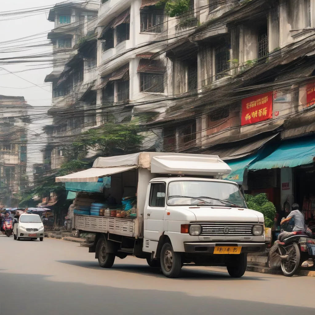 Carrinha de caixa aberta pequena