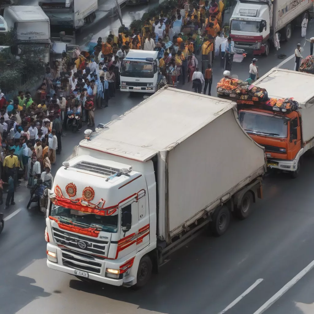 Penalties for Unregistered Trucking Businesses in Hanoi