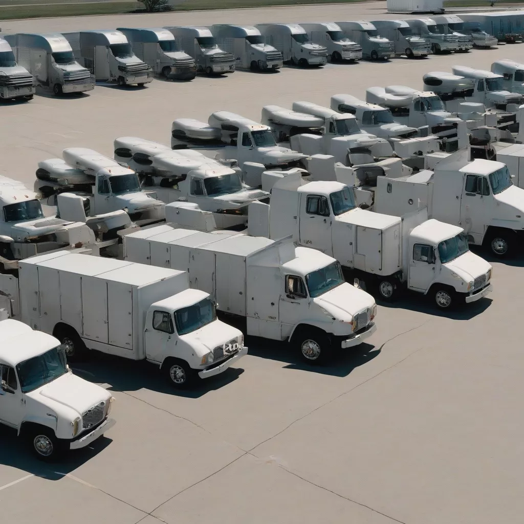 Thaco C160 truck parked in a parking lot