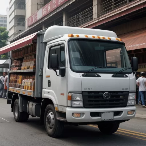 Camião Changan 740kg Venda Ambulante: Negócio Móvel Ideal