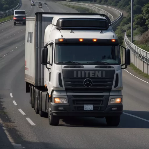 LKW mit Geschwindigkeitsüberschreitung