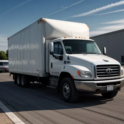 Xe tải Chiến Thắng thùng mui bạt 6T5 đậu tại công ty Xe Tải Hà Nội