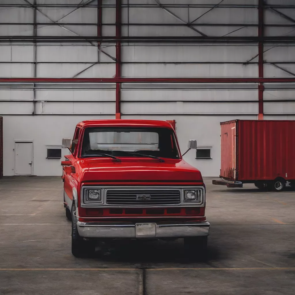 Xe tải chở hàng