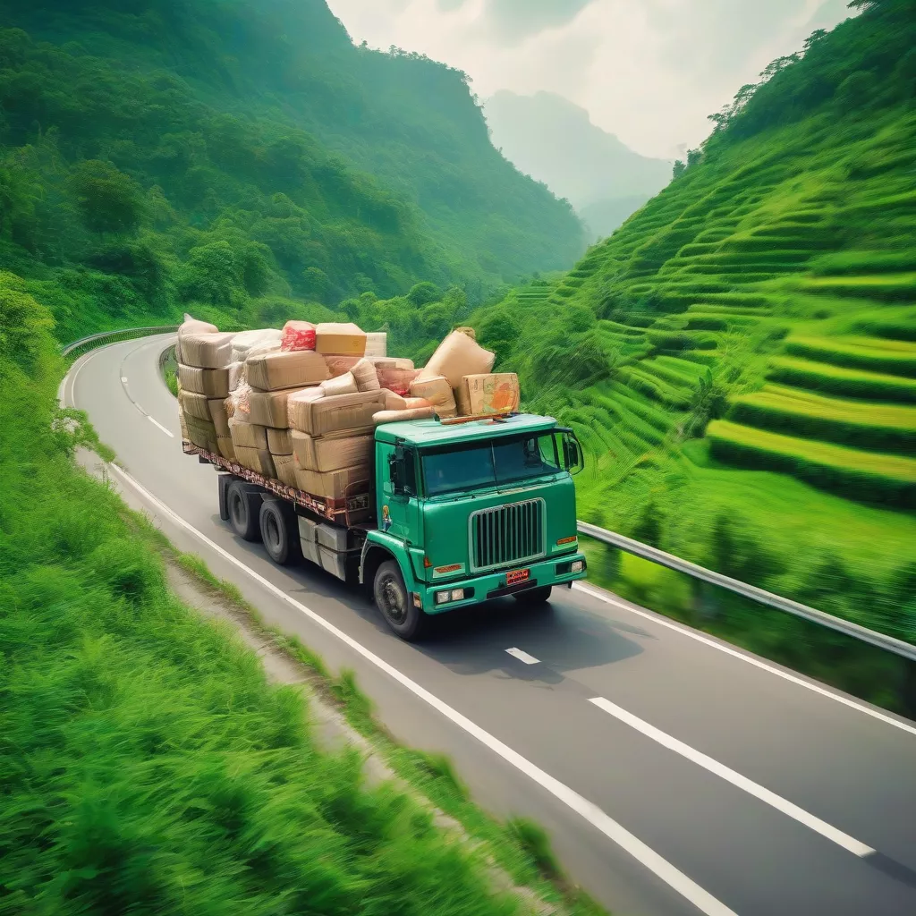 Xe Tải Chở Hàng