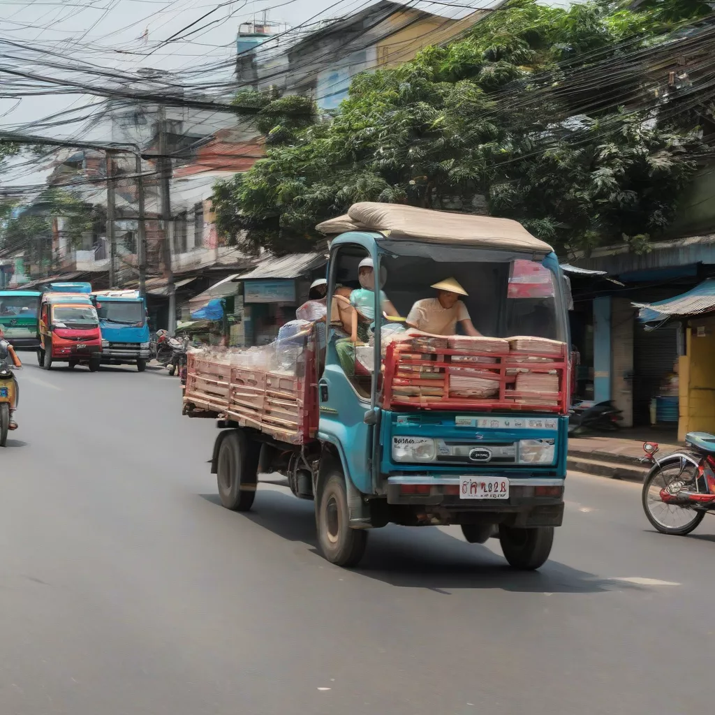 Xe tải chở hàng quận 12 - Giải pháp vận chuyển tối ưu cho mọi nhu cầu