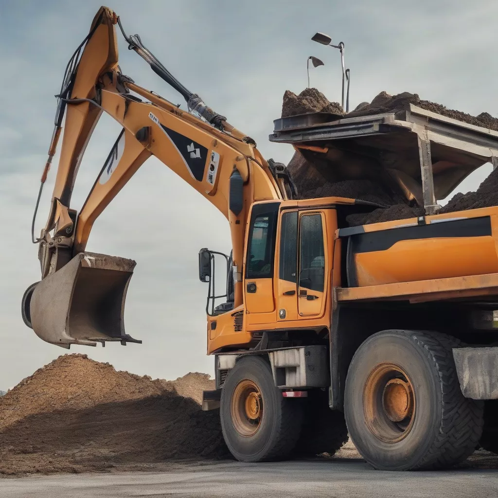 Xe Ô Tô và Máy Xúc: Cặp Bài Trùng Hoành Trên Mọi Công Trường