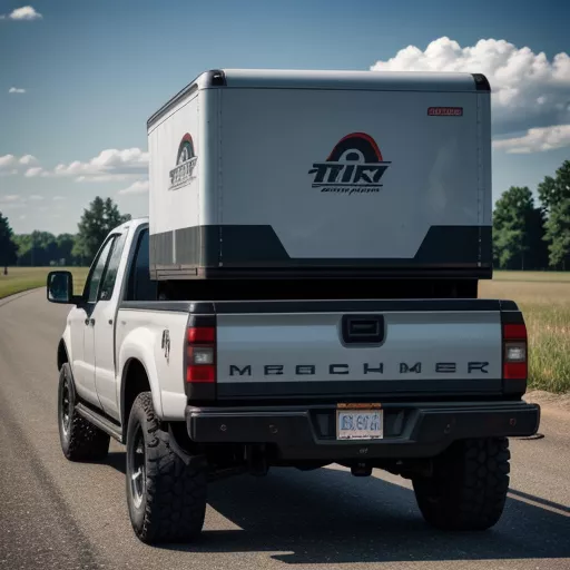 Xe tải chở xe máy