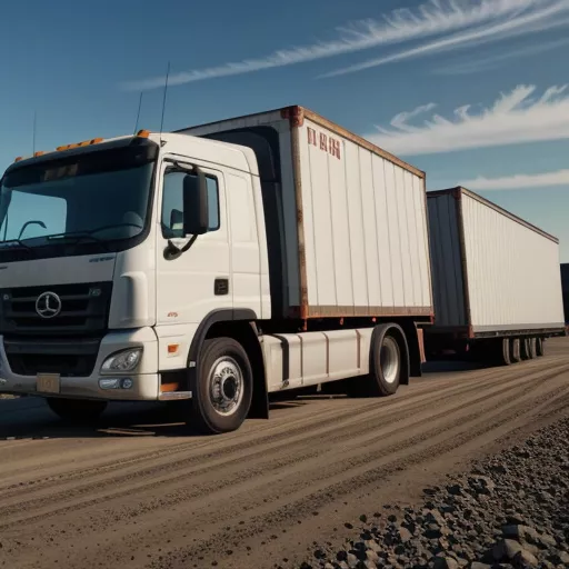 माल उतारता हुआ Xe tải com người 190