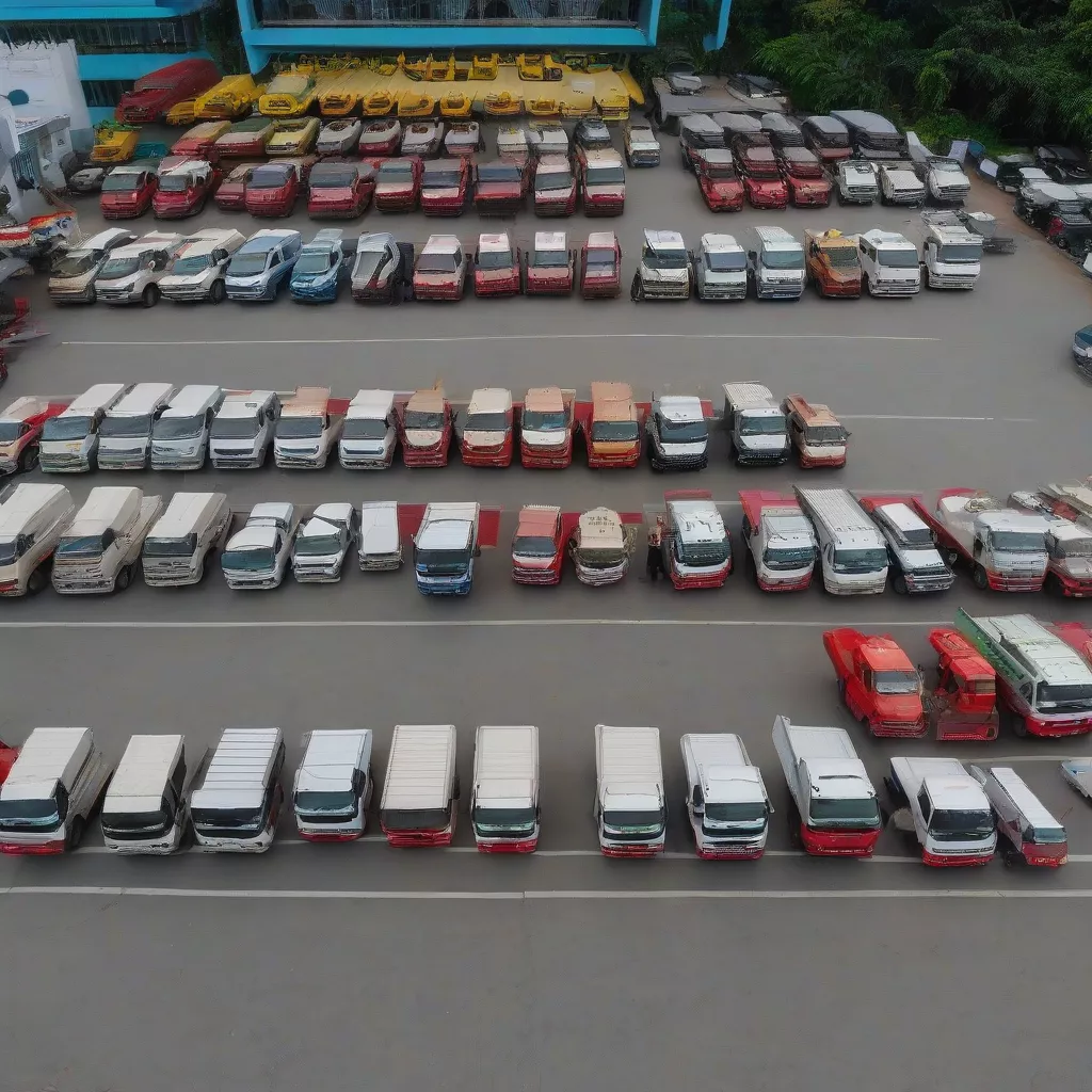 Used trucks in Hanoi