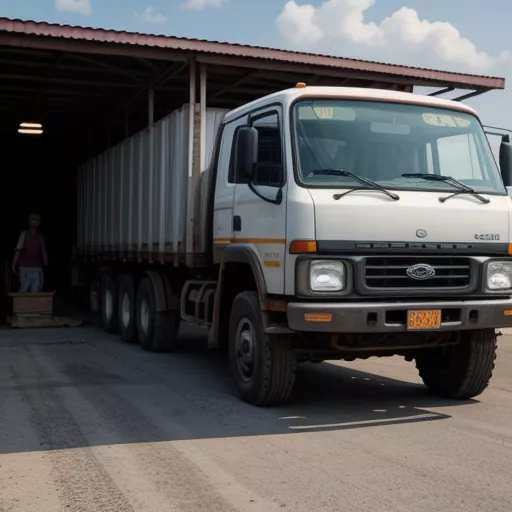 Xe tải cũ Kon Tum