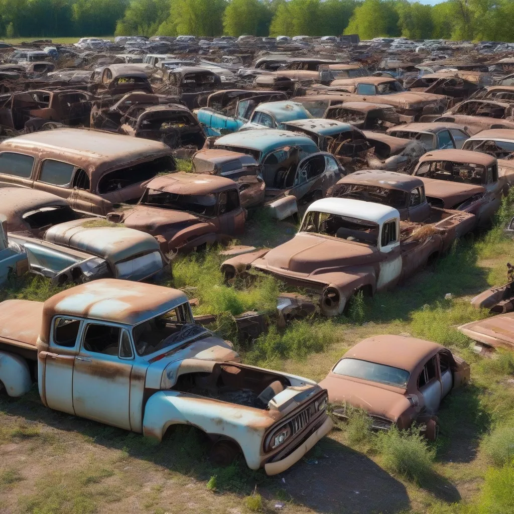 Khám phá thế giới xe tải cũ tại các bãi xe ở Mỹ: Cơ hội và thách thức