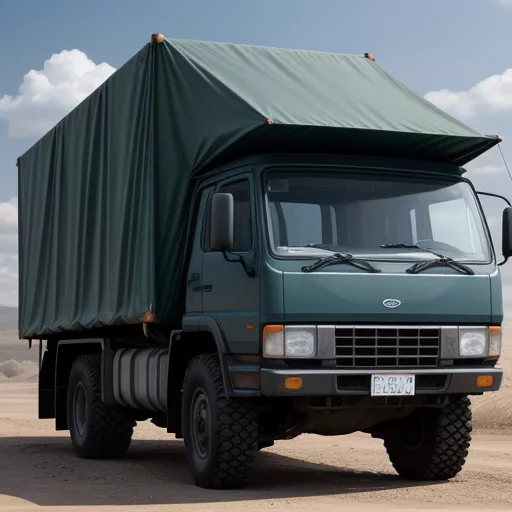 Xe tải Daewoo 16 tấn có mái che