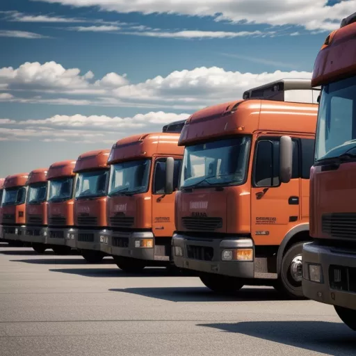 Xe tải đang chờ đăng kiểm