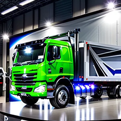 Xe tải DFSK được trưng bày tại đại lý