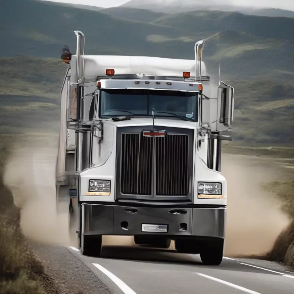 Xe tải di chuyển êm ái trên đường gập ghềnh