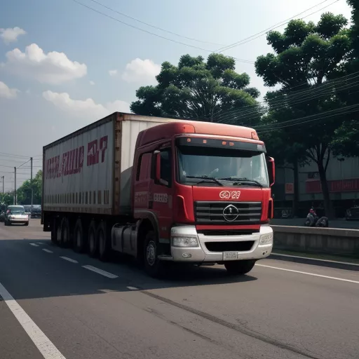 Xe Tải Đi Qua Cầu Giấy