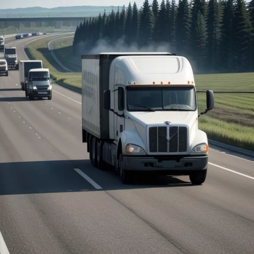 LKW auf der Autobahn