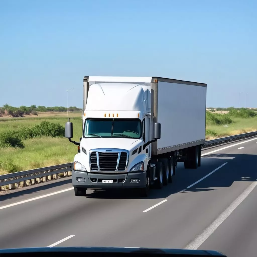 Truck on the Highway