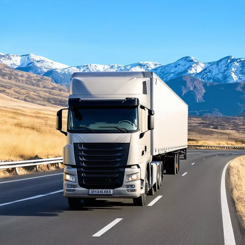 Truck on the Highway