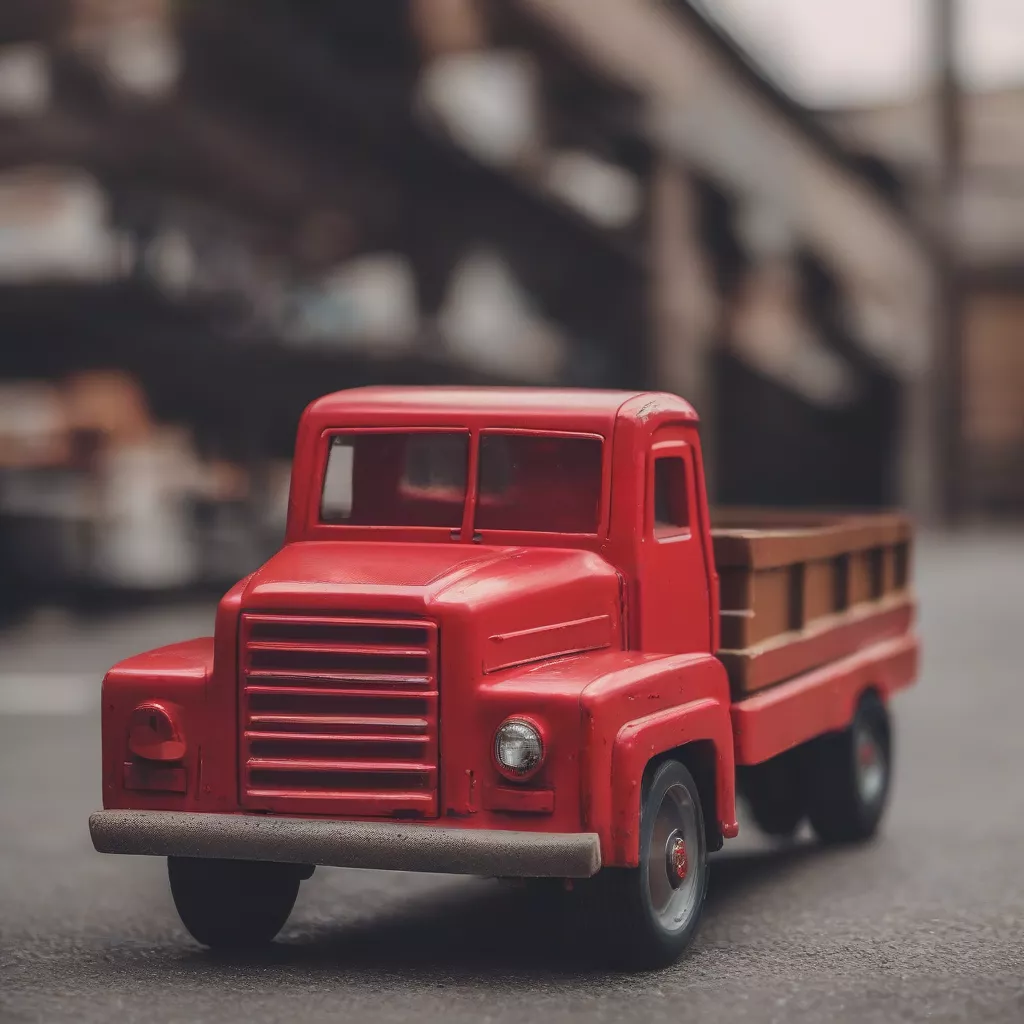 Red Toy Truck