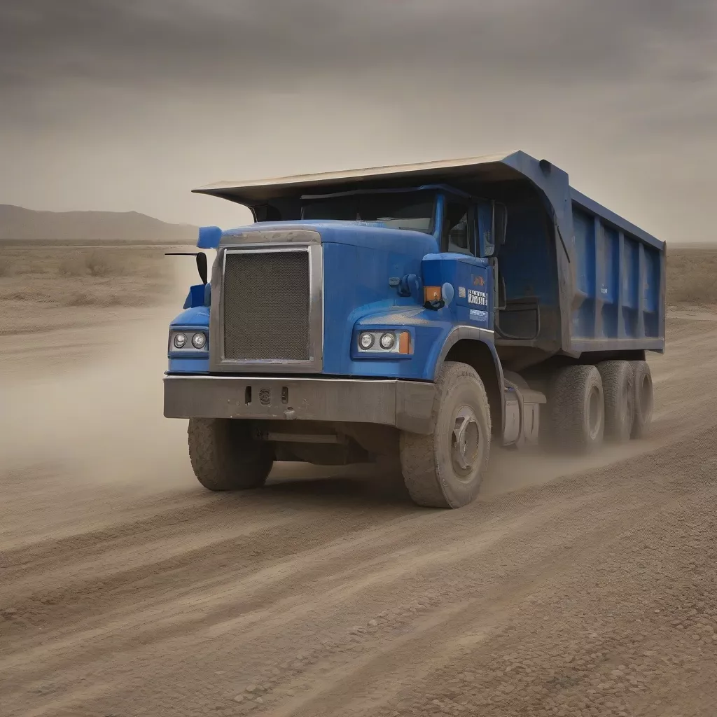 Repossessed Dongfeng truck