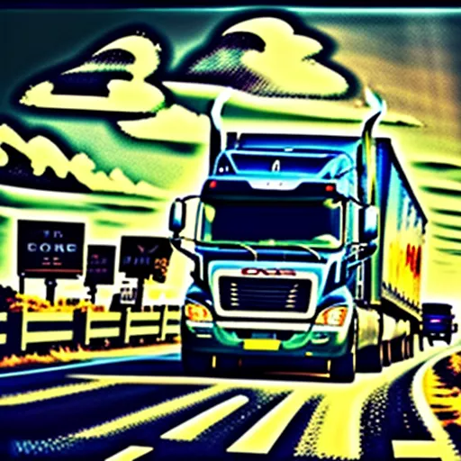 Camião representando o sucesso da empresa