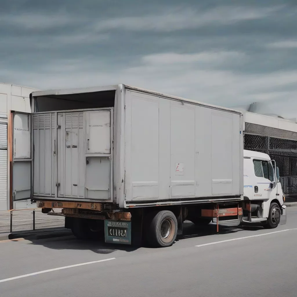 Closed truck cab in hot weather