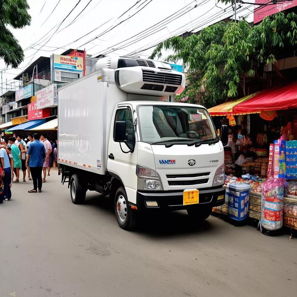 Xe tải đông lạnh