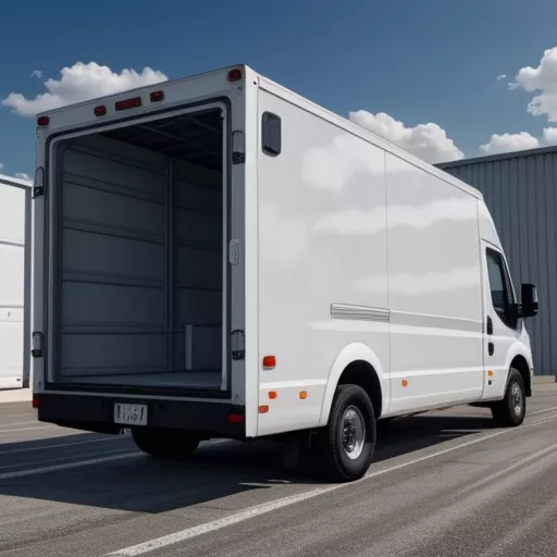 Modern Refrigerated Truck