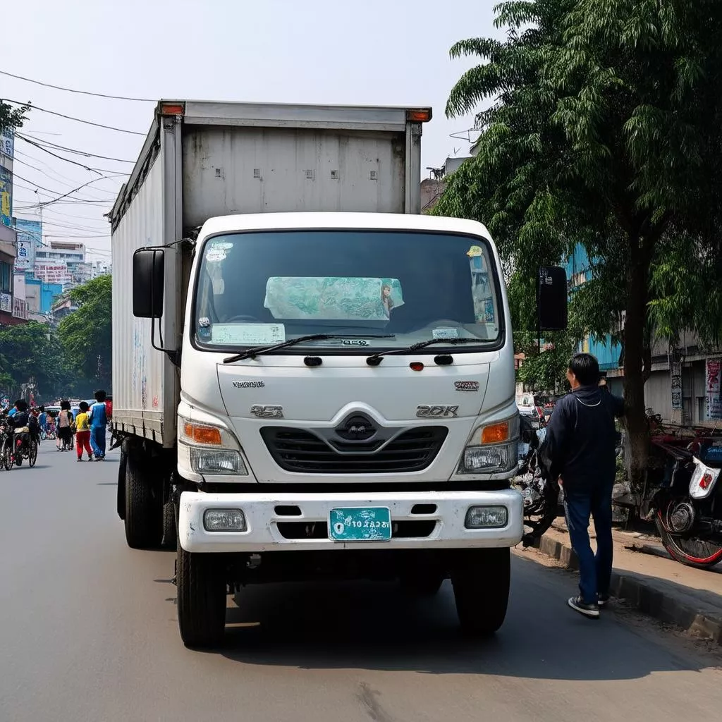 Refrigerated Truck in Hanoi