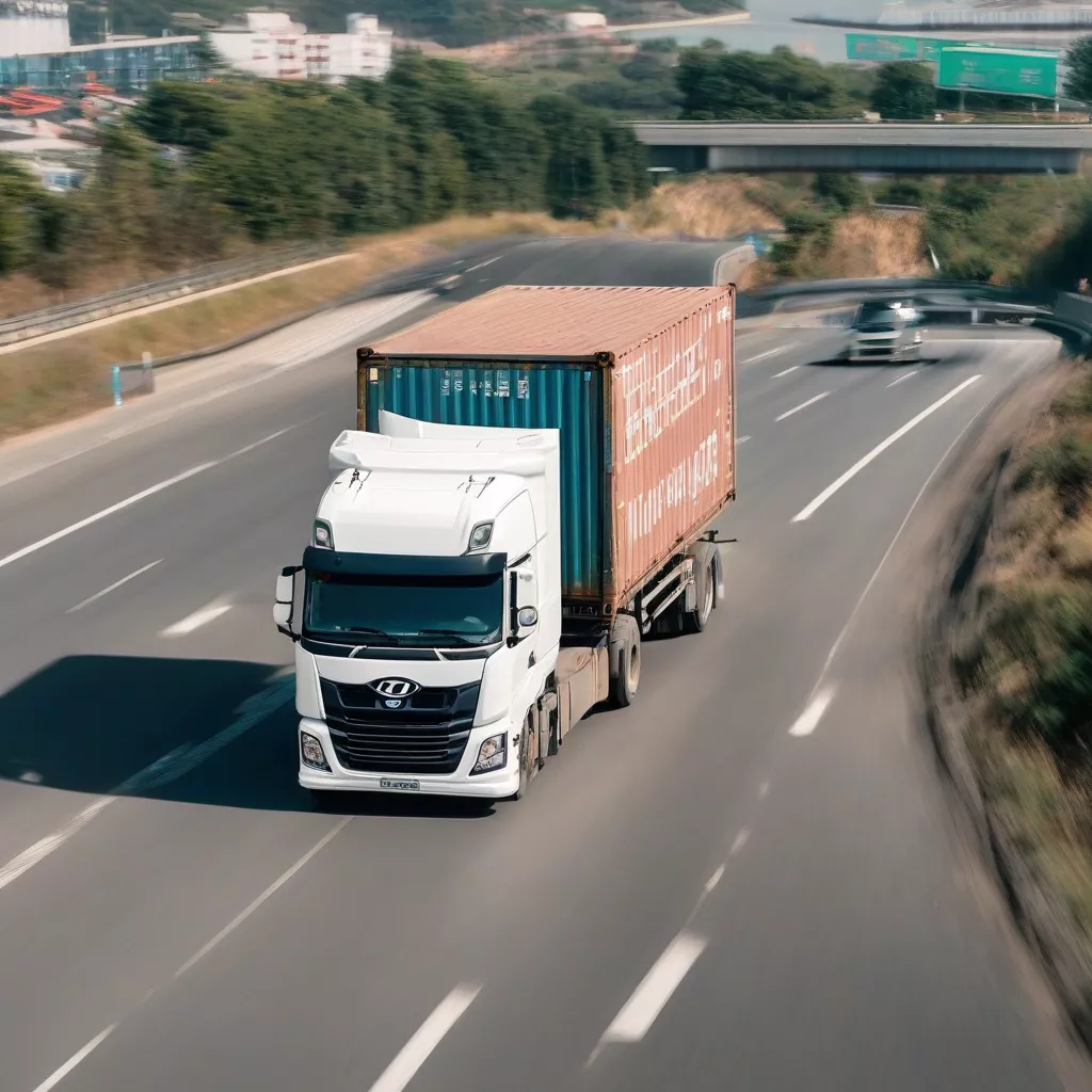 Hyundai refrigerated truck