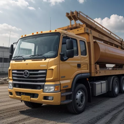 Dongfeng 7t LKW mit Unic Kran: 2-in-1 Lösung für Bau