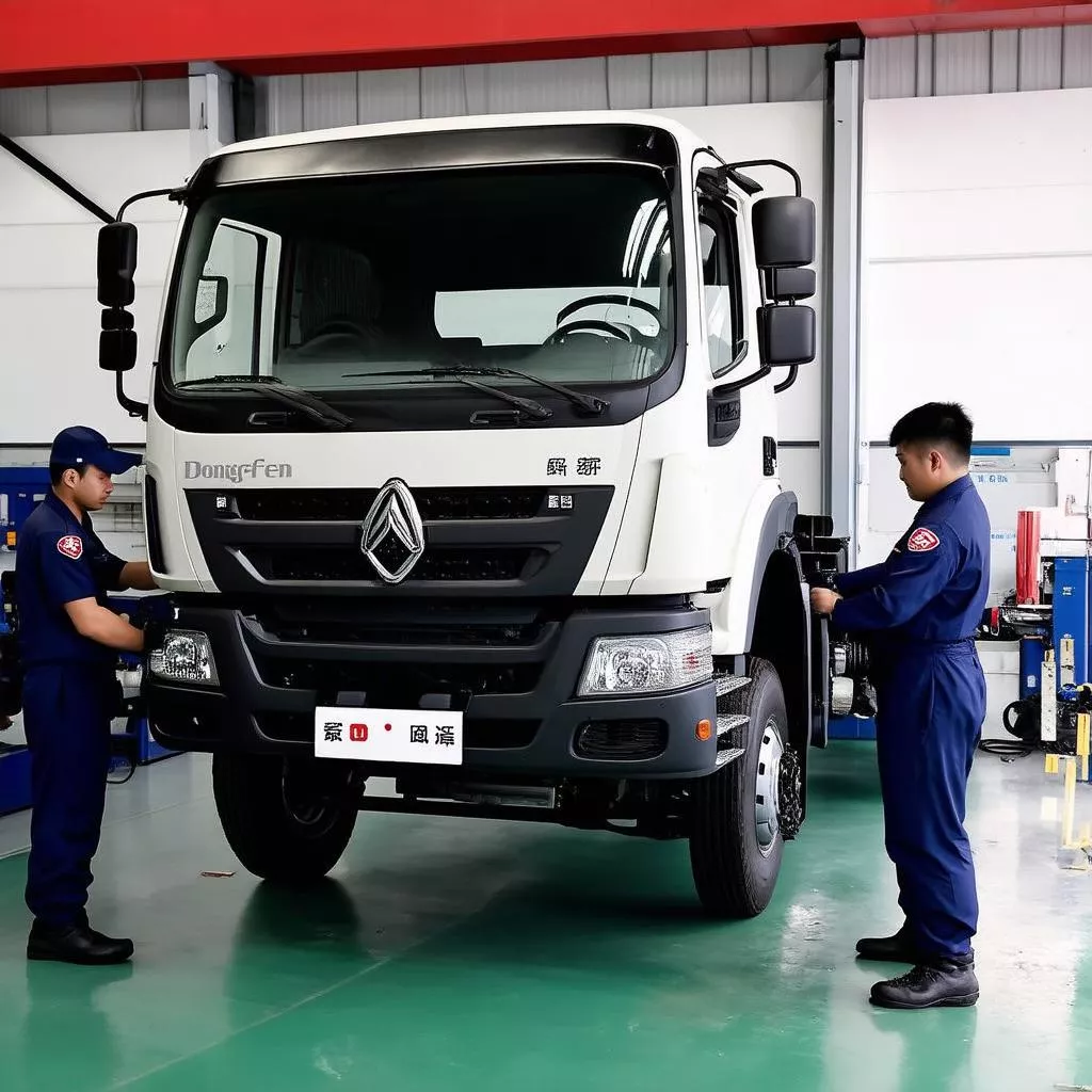 Camion Dongfeng Hoàng Huy