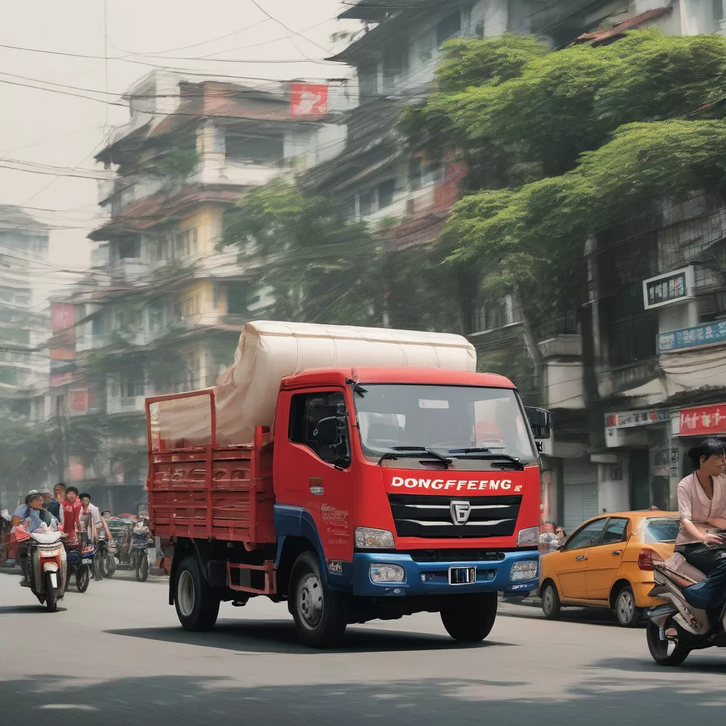 Xe tải Dongfeng tại Hà Nội