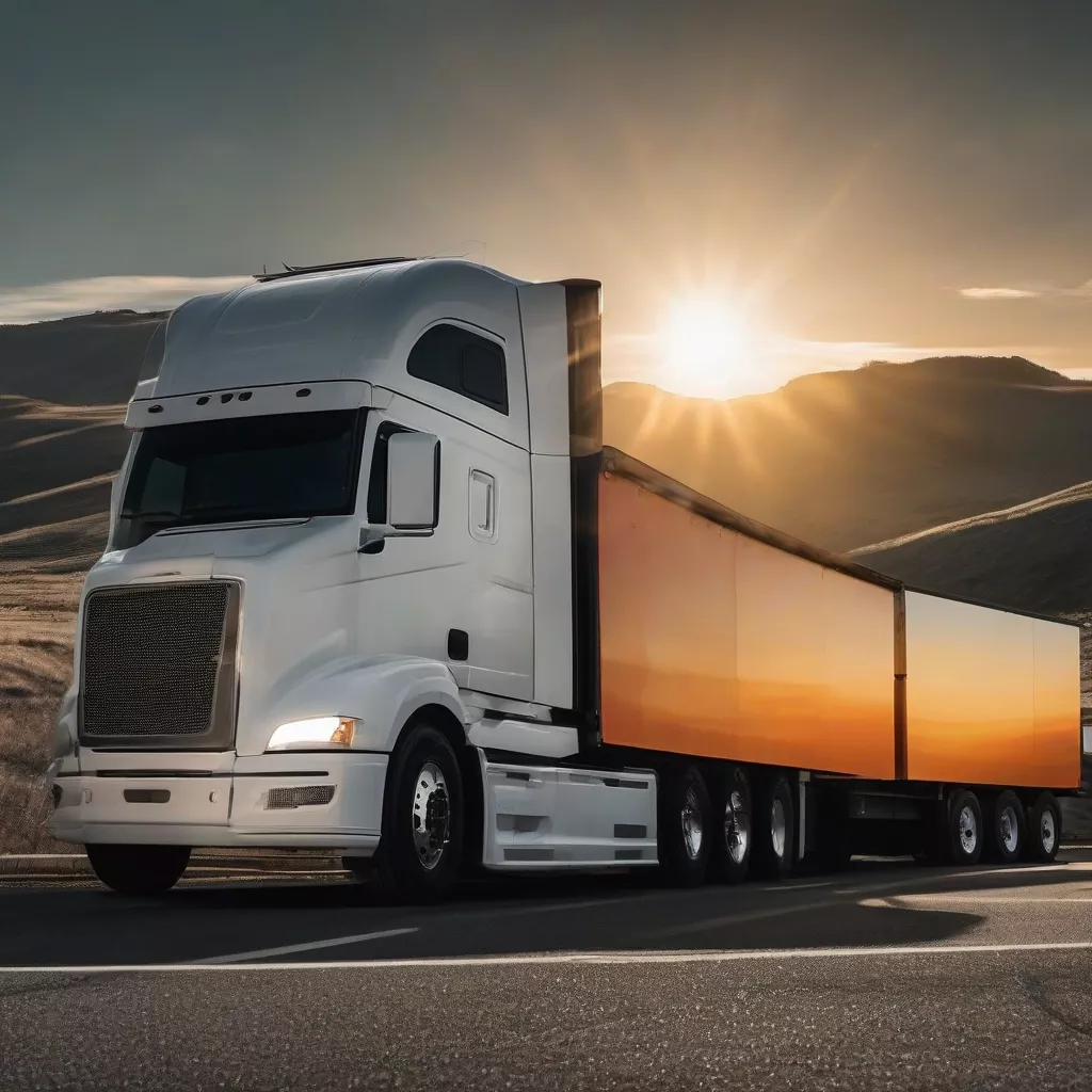 Truck with window tint installed