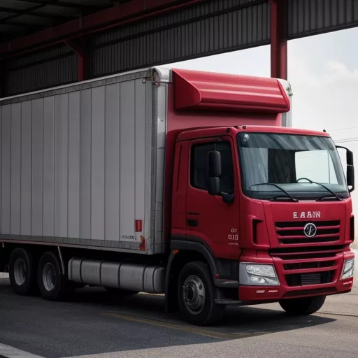 बंद बॉडी वाला फॉ ट्रक