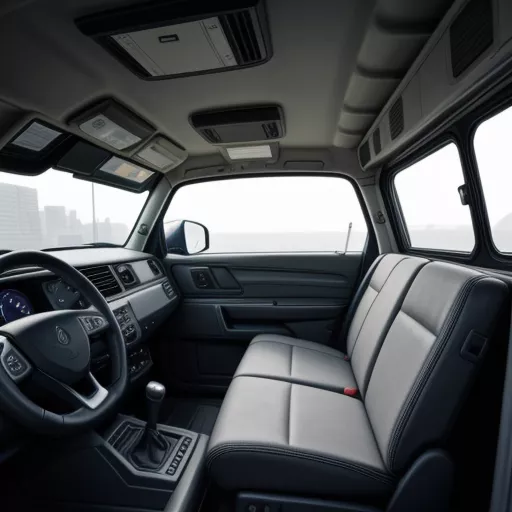 Xe Tải Fuso Canter 6.5 3.5 Tấn Thùng Bạt - Nội Thất