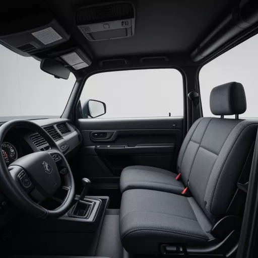 Fuso Canter 6.5 Wide 3.5 Ton Refrigerated Truck Interior