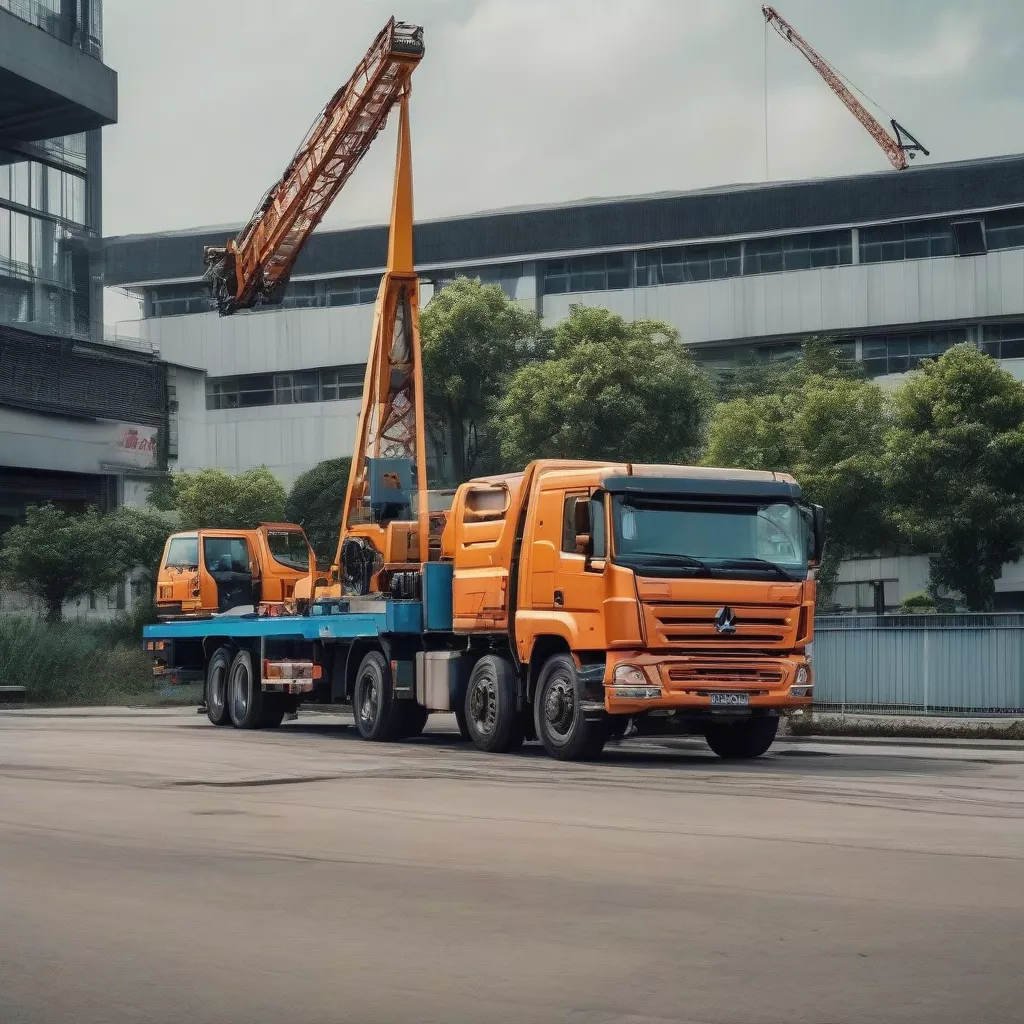 Crane Trucks in Hanoi: The Versatile Construction Powerhouse