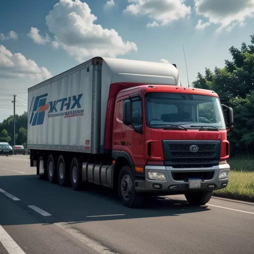 Trucks at Xe Tai Hanoi