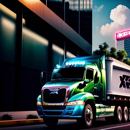 हनोई में ट्रक