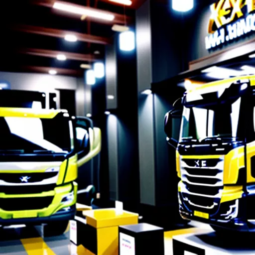 Trucks at Xe Tai Ha Noi