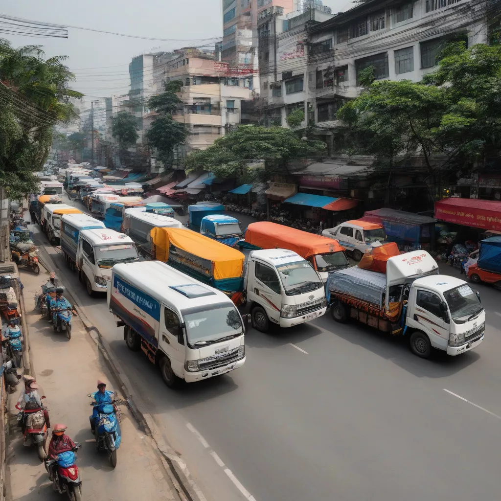 Xe tai Ha Noi