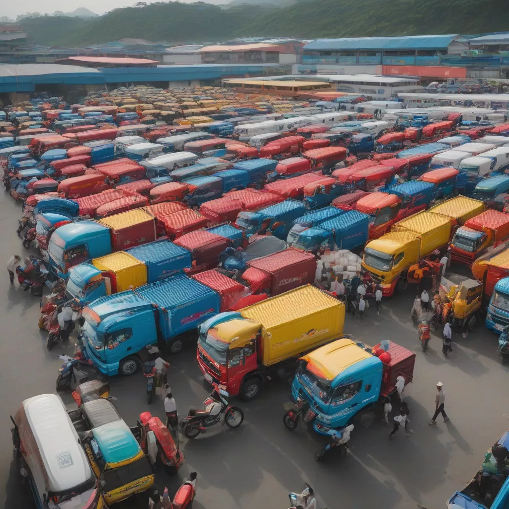 XE TẢI HÀ NỘI के ट्रक