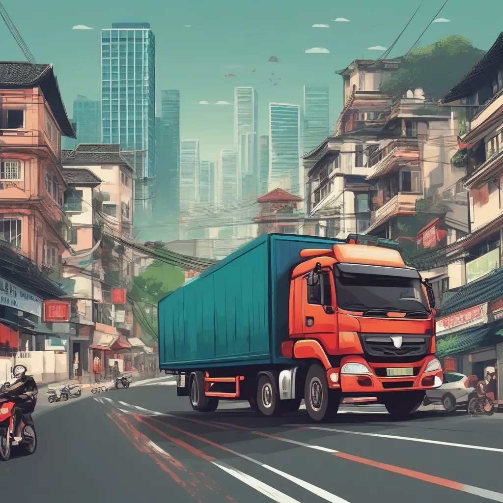 Hình ảnh xe tải Hà Nội