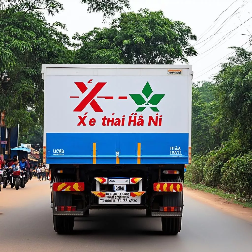 Trucks at Xe Tai Ha Noi